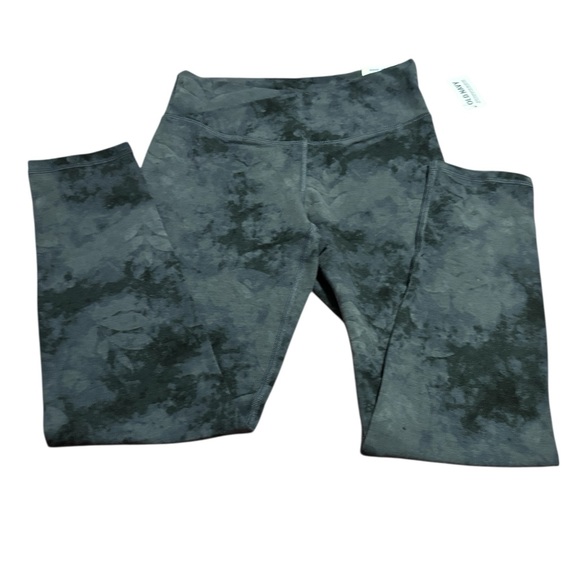 Old Navy Kids Gray Camouflage Leggings - Picture 1 of 3